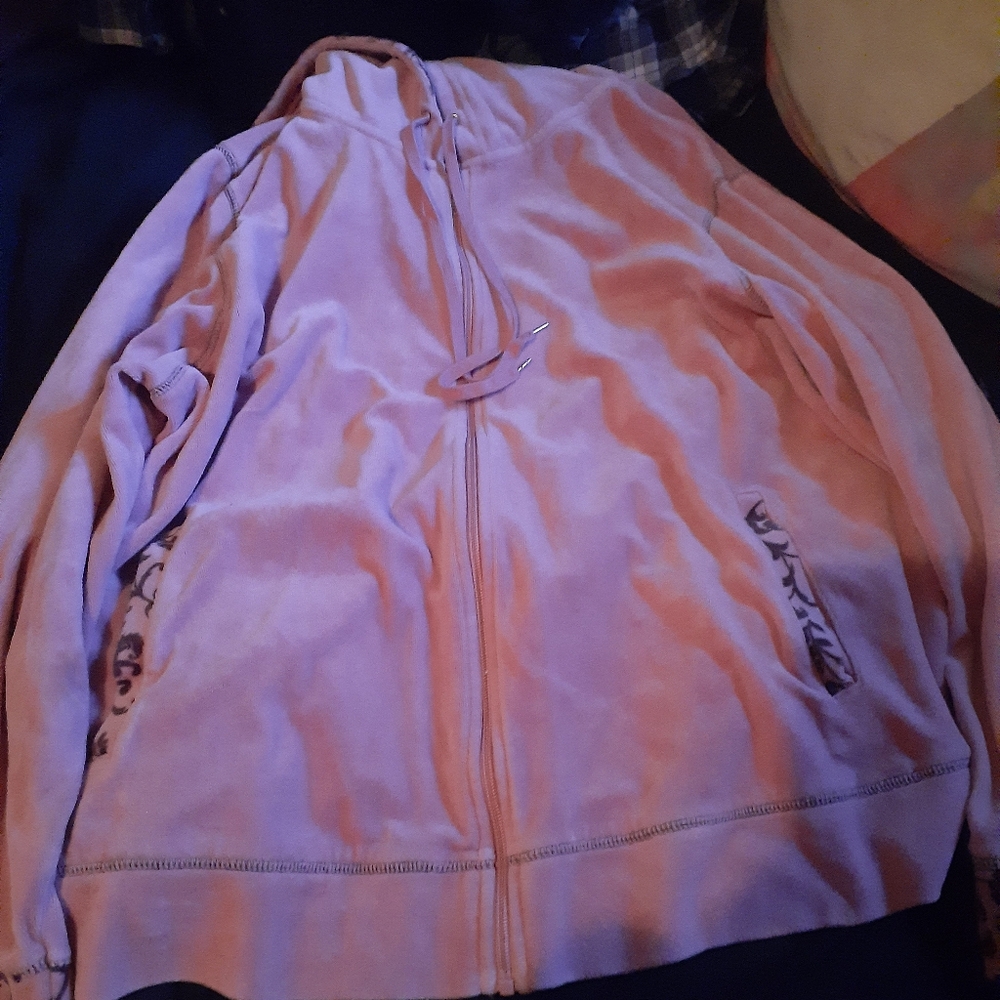 nyl velour y2k sweater